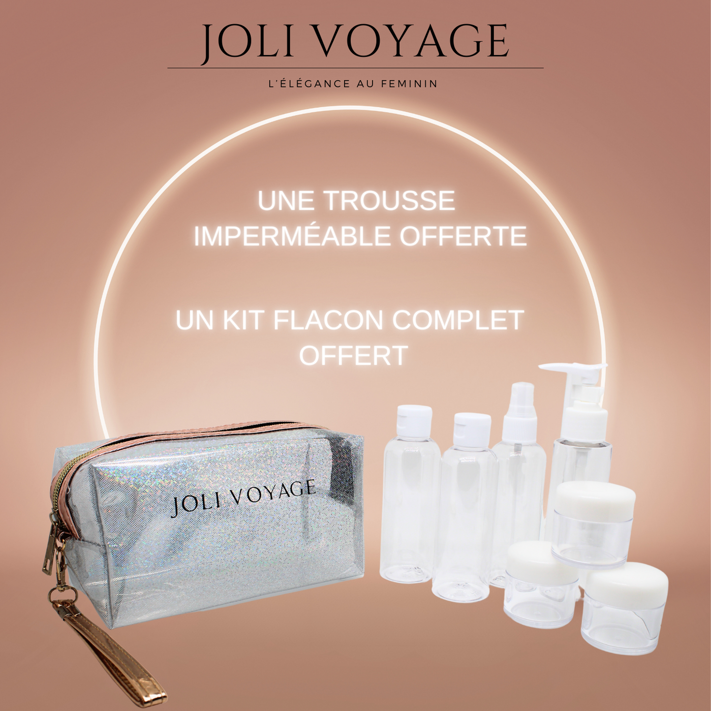Trousse de toilette - Marron Camel