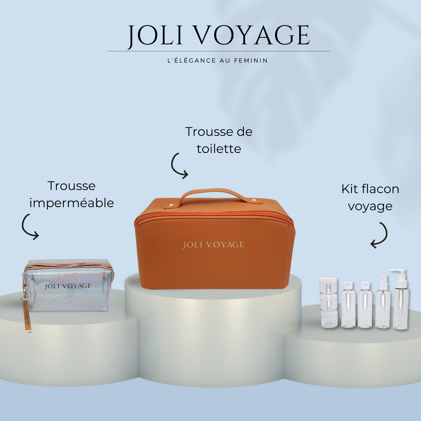 Trousse de toilette - Marron Camel