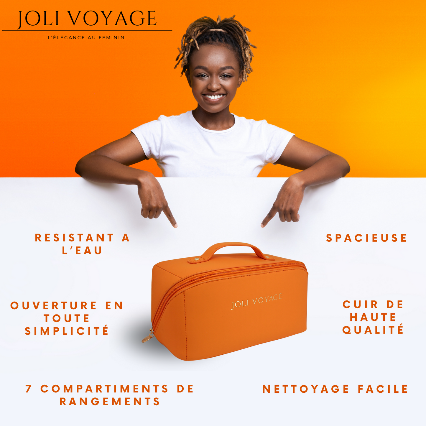 Trousse de toilette - Orange