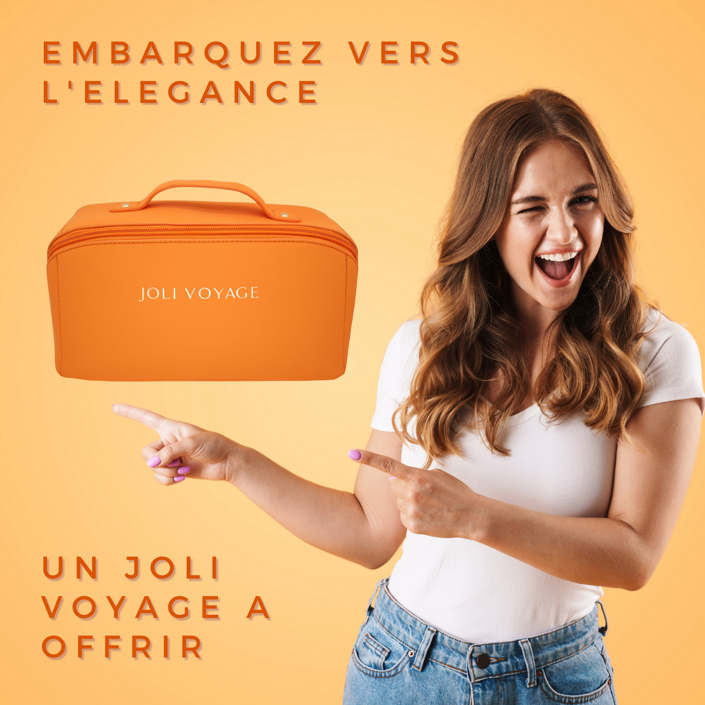 Trousse de toilette - Orange