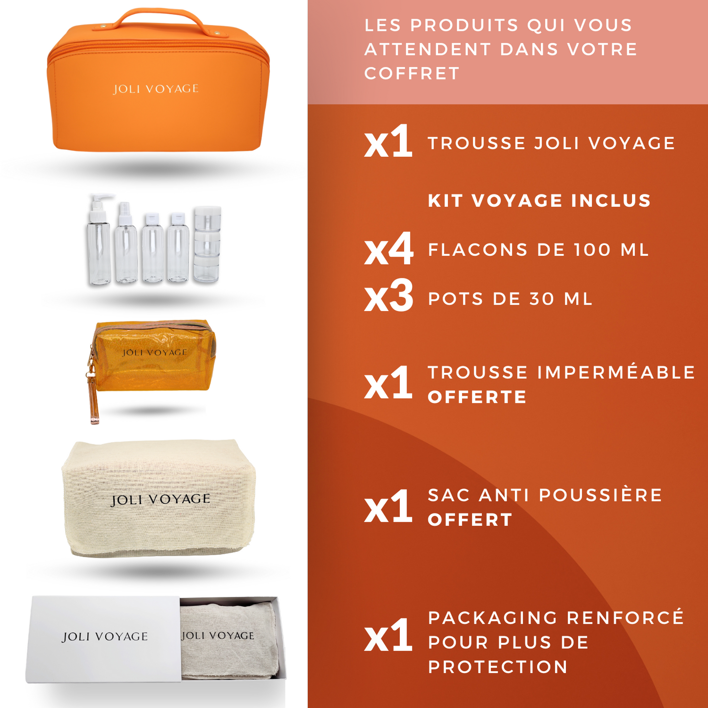 Trousse de toilette - Orange
