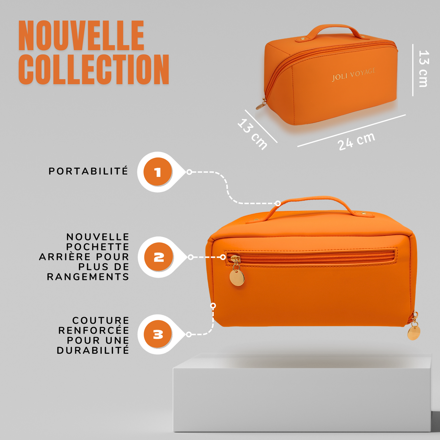 Trousse de toilette - Orange