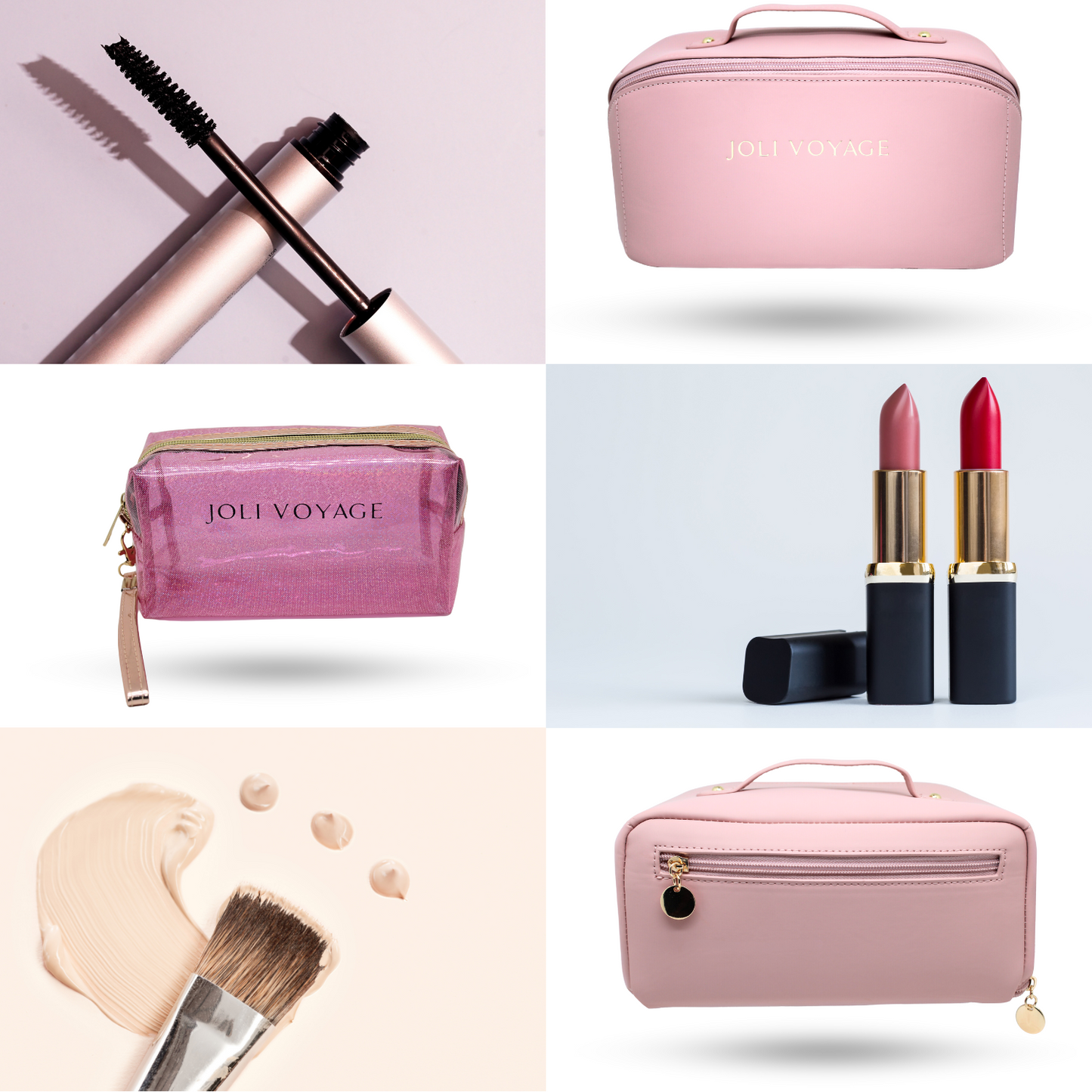 Trousse de toilette - Rose poudré