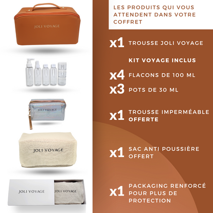Trousse de toilette - Marron Camel